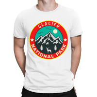 Glacier National Parkvintage T-shirt | Artistshot