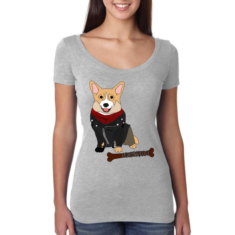 Corgan Women's Triblend Scoop T-shirt by RANDYMARTIN | Artistshot