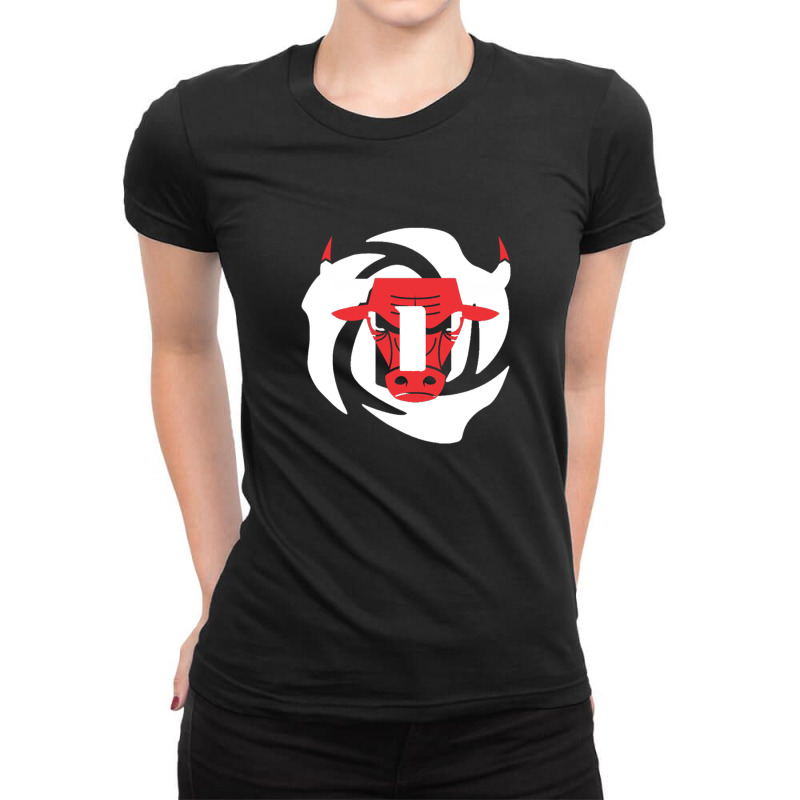 Derick Rose 1 Ladies Fitted T-Shirt by JasonGruver | Artistshot