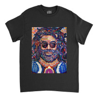 Captain Trips Psychedelic Rock Portrait Classic T-shirt | Artistshot