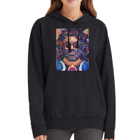 Captain Trips Psychedelic Rock Portrait Vintage Hoodie | Artistshot