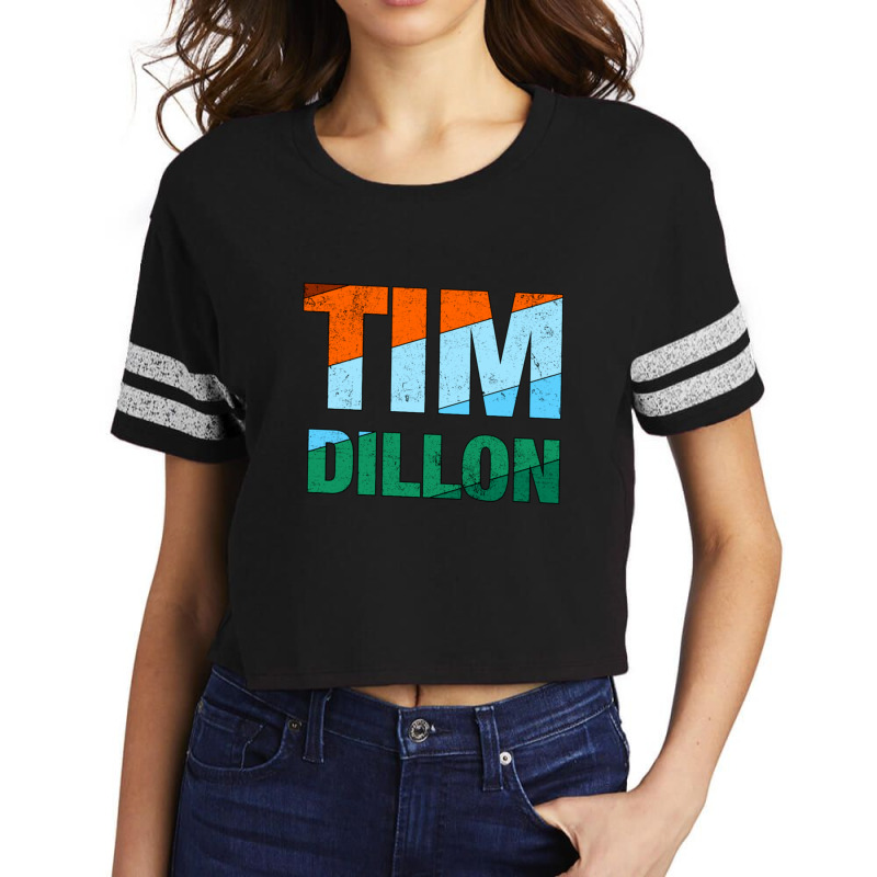 Tim Dillon Scorecard Crop Tee by cm-arts | Artistshot