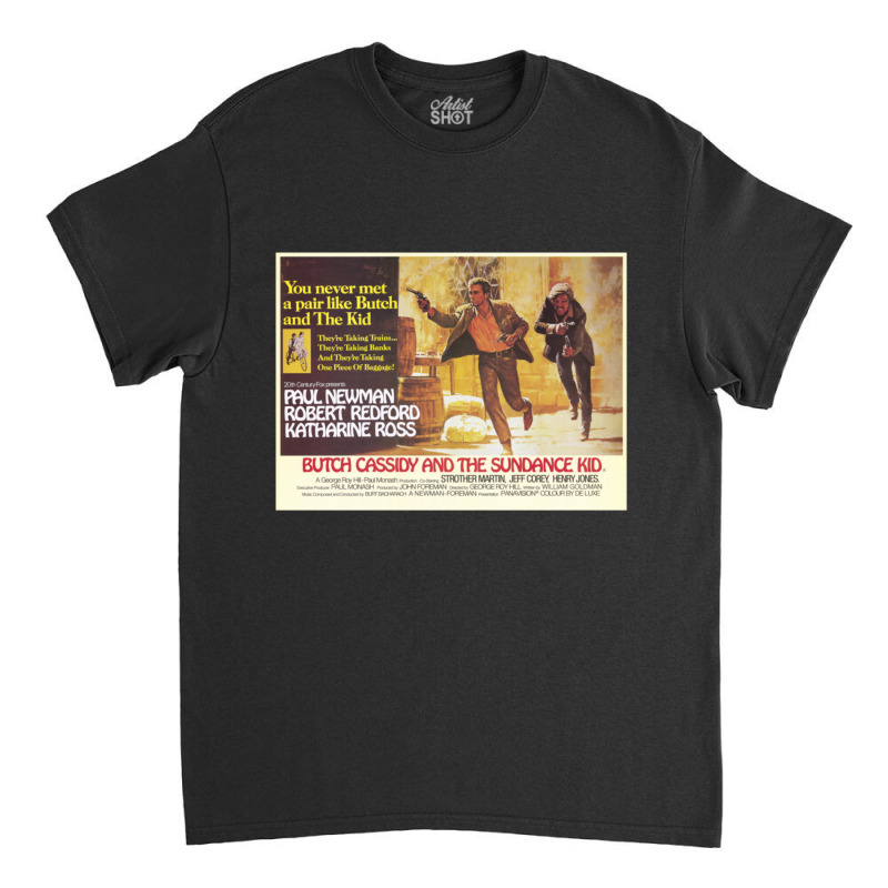 Butch Cassidy And The Sundance Kid Classic T-shirt by cm-arts | Artistshot