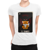 El Chamuco Mexican Slang Lottery Bingo Cards Premium T Shirt Ladies Fitted T-shirt | Artistshot