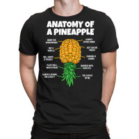 Anatomy Of A Pineapple Swinger Funny Upside Down Pineapple T Shirt T-shirt | Artistshot