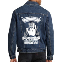 Blood Sweat And Tears Storyboard Artist Men Denim Jacket | Artistshot