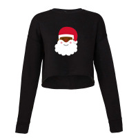 Dark Skin Santa Claus Cropped Sweater | Artistshot