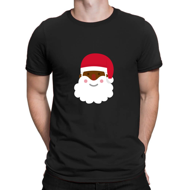 Dark Skin Santa Claus 1 T-shirt | Artistshot