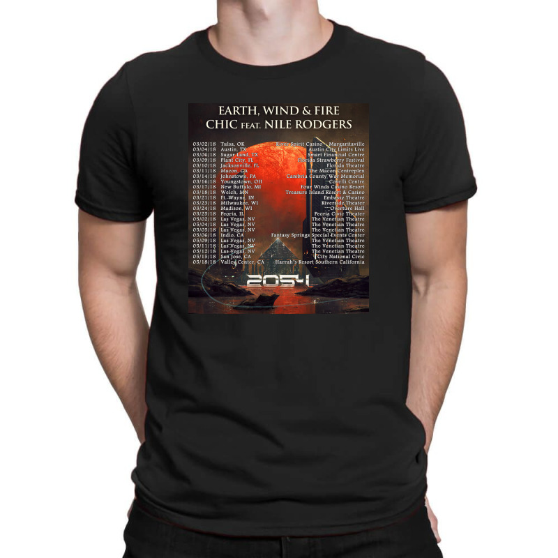 Earth, Wind & Fire 2054 Tour T-Shirt by butepolu880811 | Artistshot