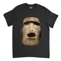 Easter Island Moai Statue Monolith World Mystery Classic T-shirt | Artistshot