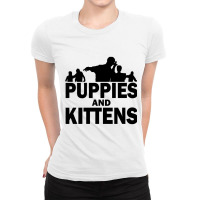 Z Nation Puppies And Kittens Ladies Fitted T-shirt | Artistshot