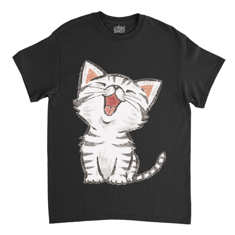 American Shorthair Happy Classic T-shirt by cm-arts | Artistshot