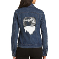 Bride Of Frankenstein Ladies Denim Jacket | Artistshot