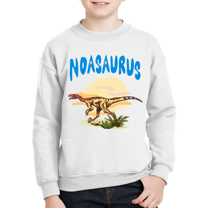 Noasaurus   Dino Lover Dinosaur Identification Long Sleeve T Shirt Youth Sweatshirt | Artistshot