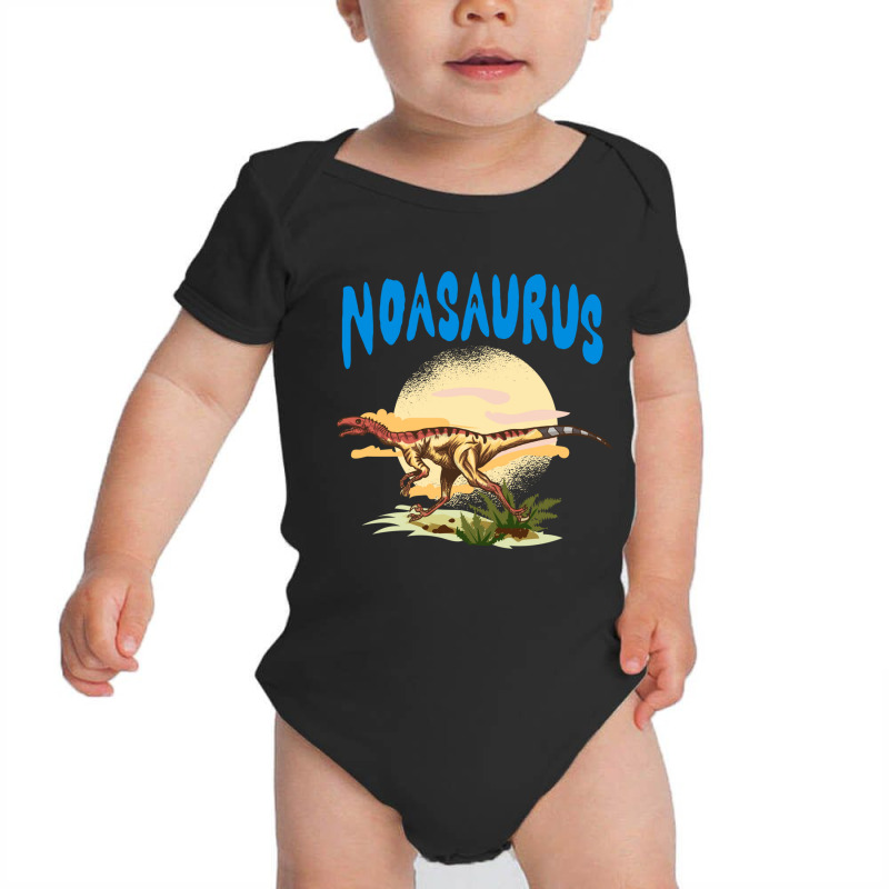 Noasaurus   Dino Lover Dinosaur Identification Long Sleeve T Shirt Baby Bodysuit | Artistshot