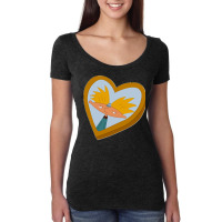 Hey Arnold Locket Classic Women's Triblend Scoop T-shirt | Artistshot