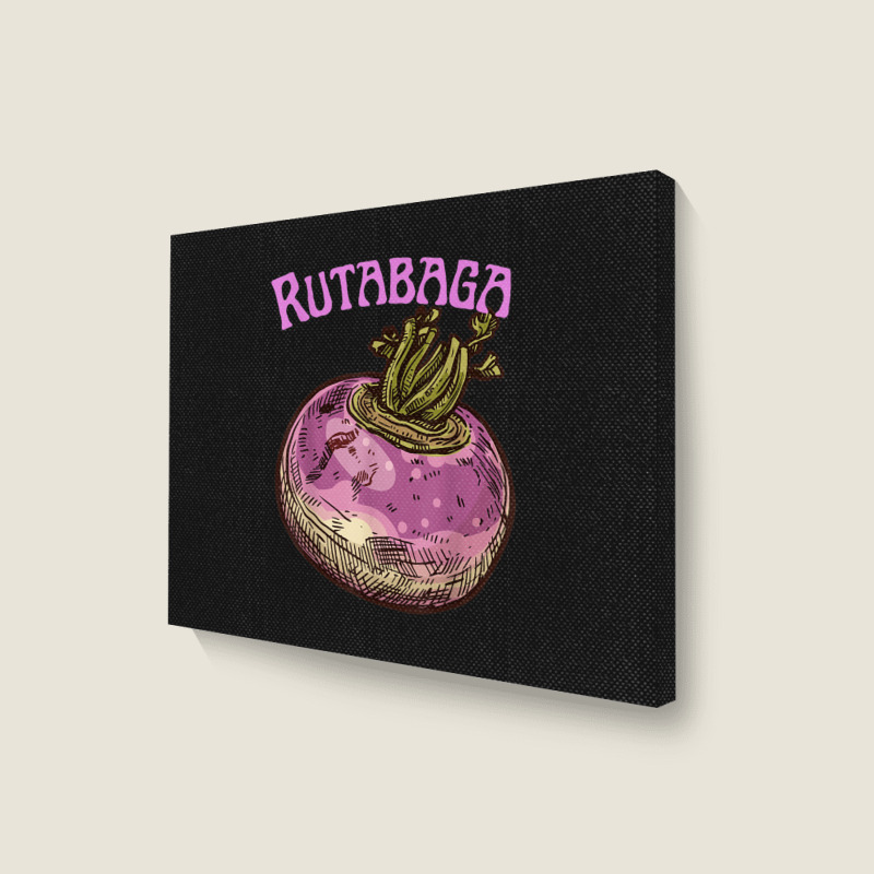 Rutabaga Swede Root Vegetable Swedish Turnip Neep Rwden Landscape Canvas Print | Artistshot