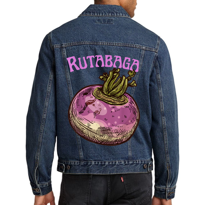 Rutabaga Swede Root Vegetable Swedish Turnip Neep Rwden Men Denim Jacket | Artistshot