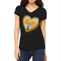 Hey Arnold Locket Classic Women's V-neck T-shirt | Artistshot