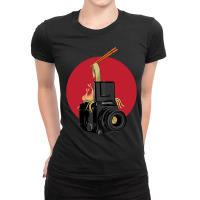 Film Camera Ramen Ladies Fitted T-shirt | Artistshot