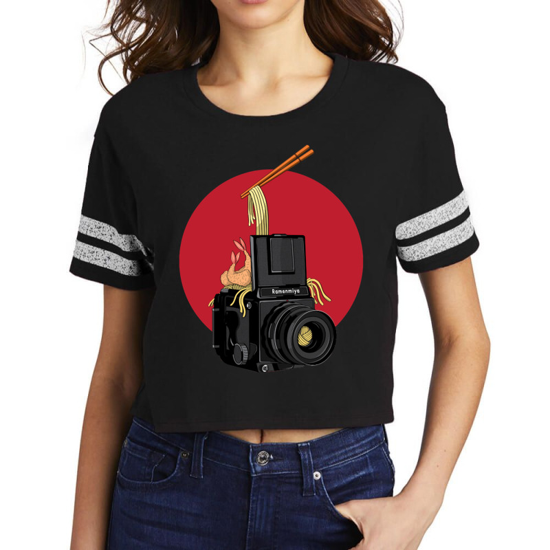 Film Camera Ramen Scorecard Crop Tee by josephzindel | Artistshot