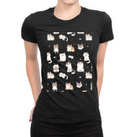 Cat New Work Ladies Fitted T-shirt | Artistshot