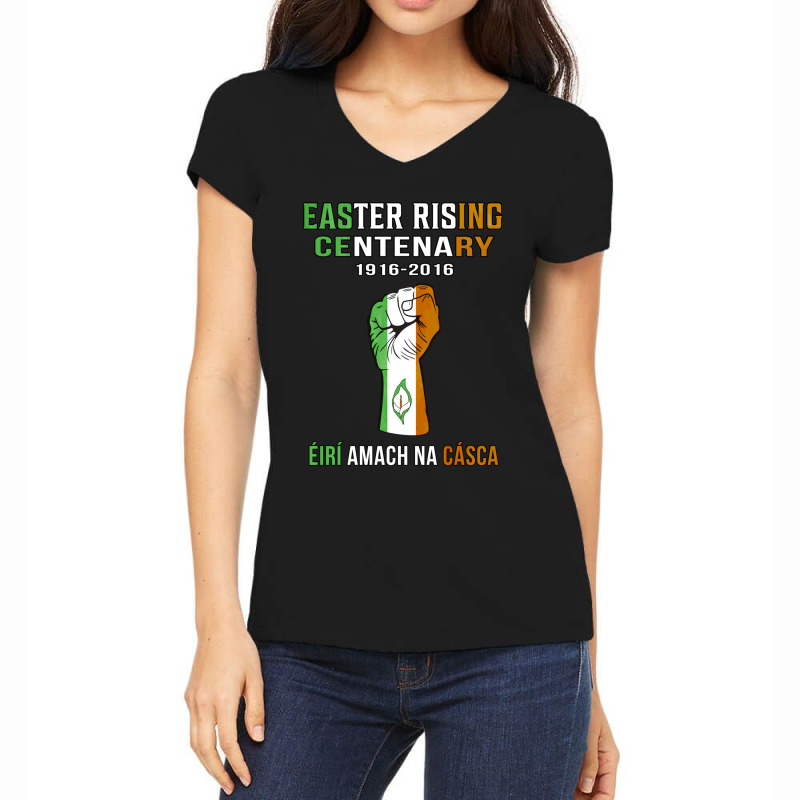 Easter Rising Centenary T Shirt 1916  2016 Women's V-neck T-shirt | Artistshot