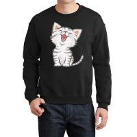 American Shorthair Happy Crewneck Sweatshirt | Artistshot