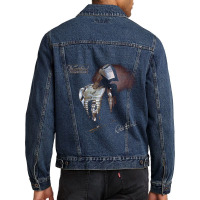 An Englishman's Home Is His Castle Essential Men Denim Jacket | Artistshot