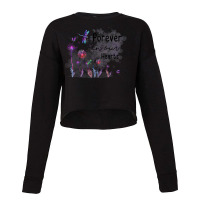 Forever In Our Hearts Dandelion Dragonfly Memorial Women Men Cropped Sweater | Artistshot