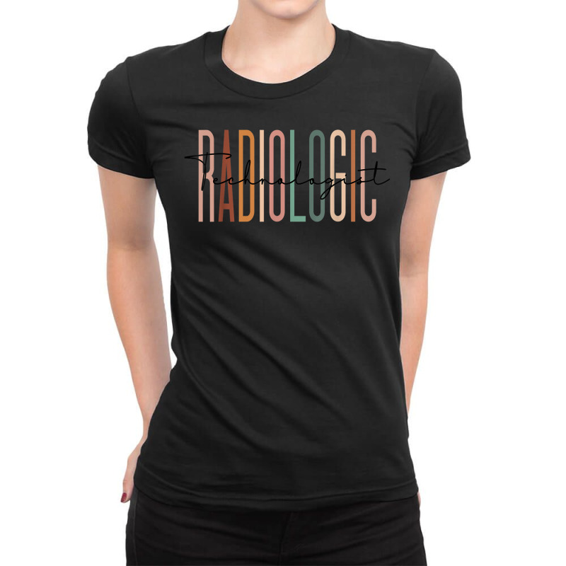 Radiologic Technologist Radiology X Ray Rad Tech T Shirt Ladies Fitted T-Shirt by cm-arts | Artistshot