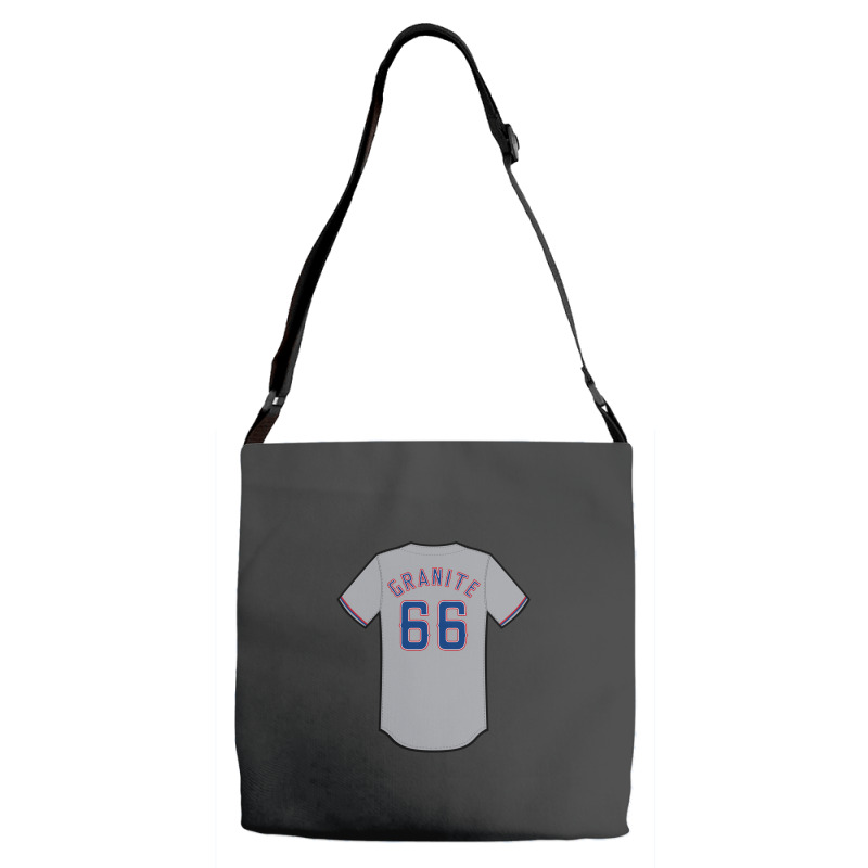 Zack Granite Jersey 1 Adjustable Strap Totes | Artistshot