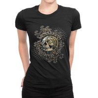 Spiral Skull Meshuggah Invasion Ladies Fitted T-shirt | Artistshot