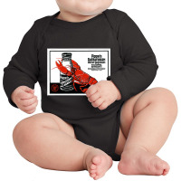 Seafood 1879 German Lobster Crawfish Crustacean Retro Long Sleeve T Sh Long Sleeve Baby Bodysuit | Artistshot