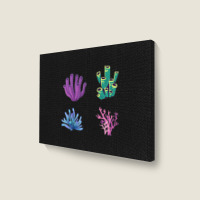 Crustaceancore Coral  Pack Landscape Canvas Print | Artistshot