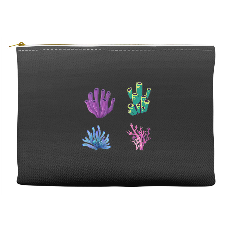 Crustaceancore Coral  Pack Accessory Pouches | Artistshot