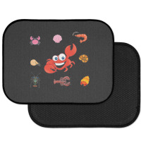 Crustaceancore Funny Rear Car Mat | Artistshot