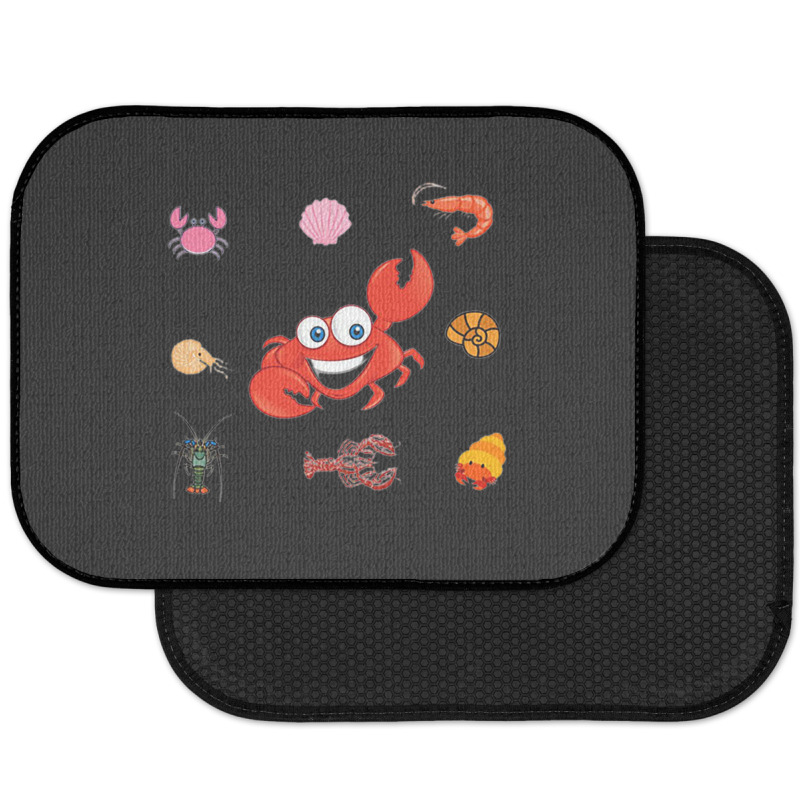 Crustaceancore Funny Rear Car Mat | Artistshot