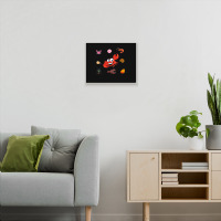 Crustaceancore Funny Metal Print Horizontal | Artistshot