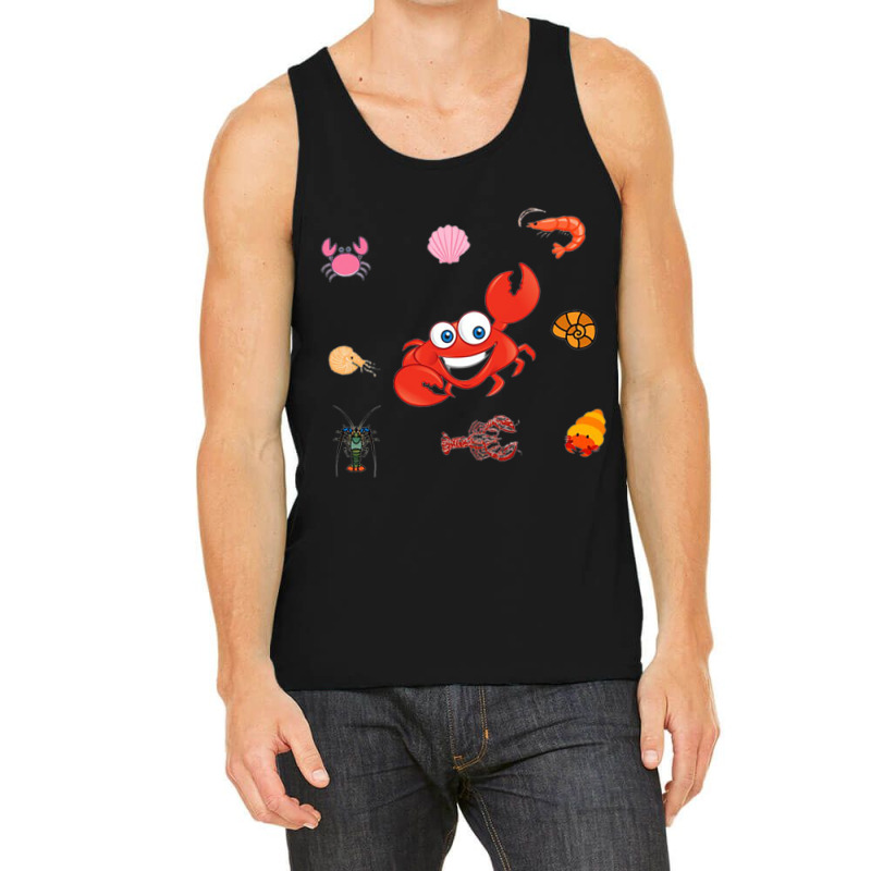 Crustaceancore Funny Tank Top | Artistshot