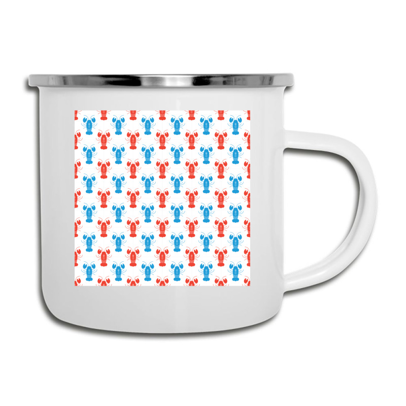 Crustaceancore Lobster Pattern Camper Cup | Artistshot