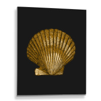 Golden Crustaceancore Metal Print Vertical | Artistshot