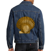 Golden Crustaceancore Men Denim Jacket | Artistshot