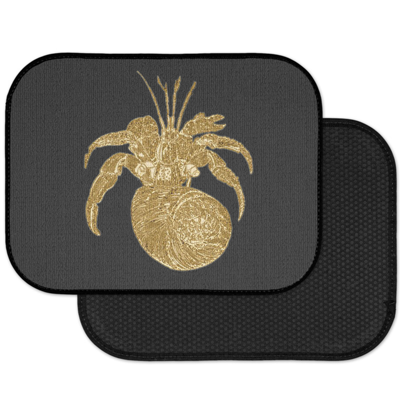 Golden Crustaceancore 4 Rear Car Mat | Artistshot