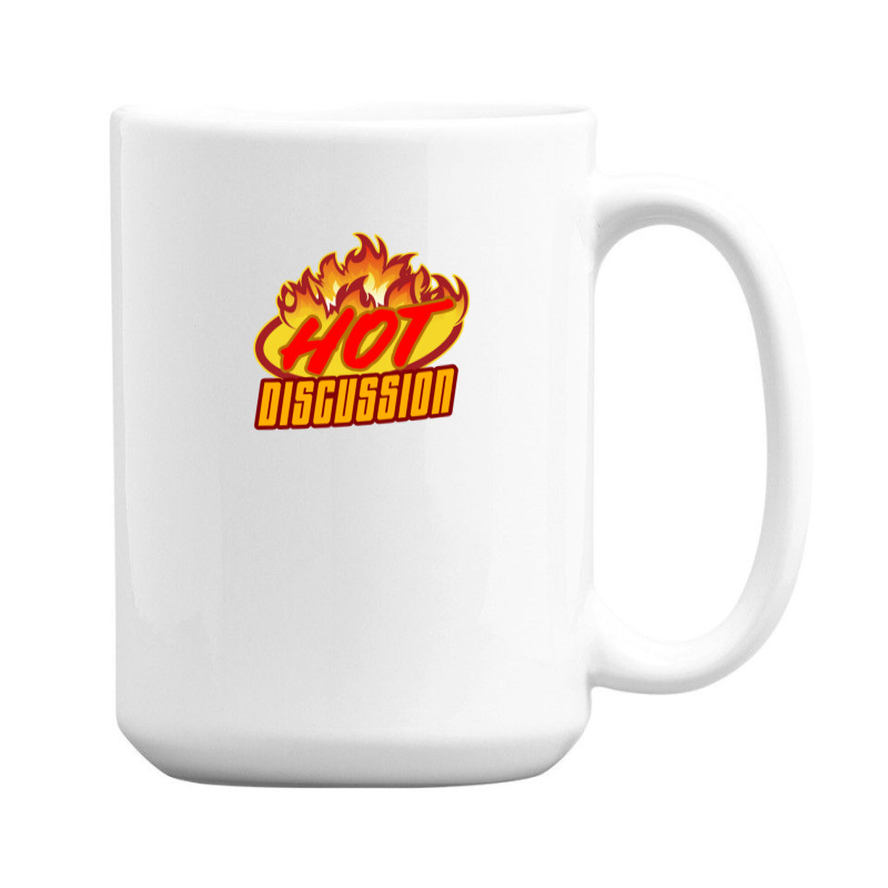 Hot Discussion 15 Oz Coffee Mug | Artistshot