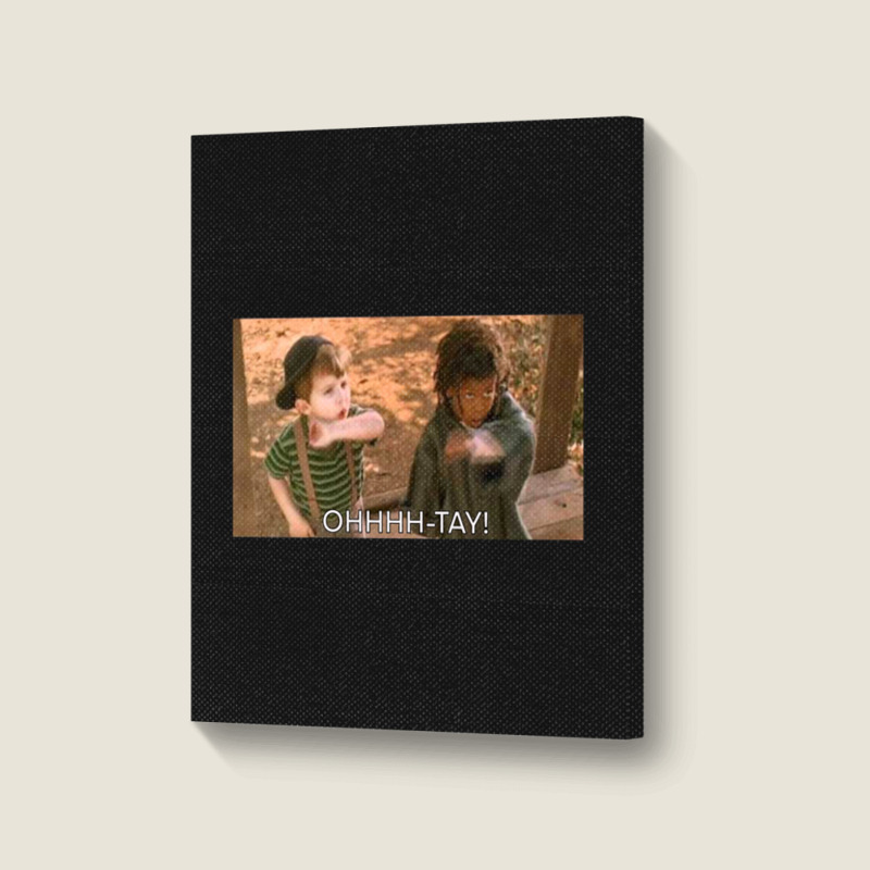 Little Rascals Otay! Cute Portrait Canvas Print | Artistshot