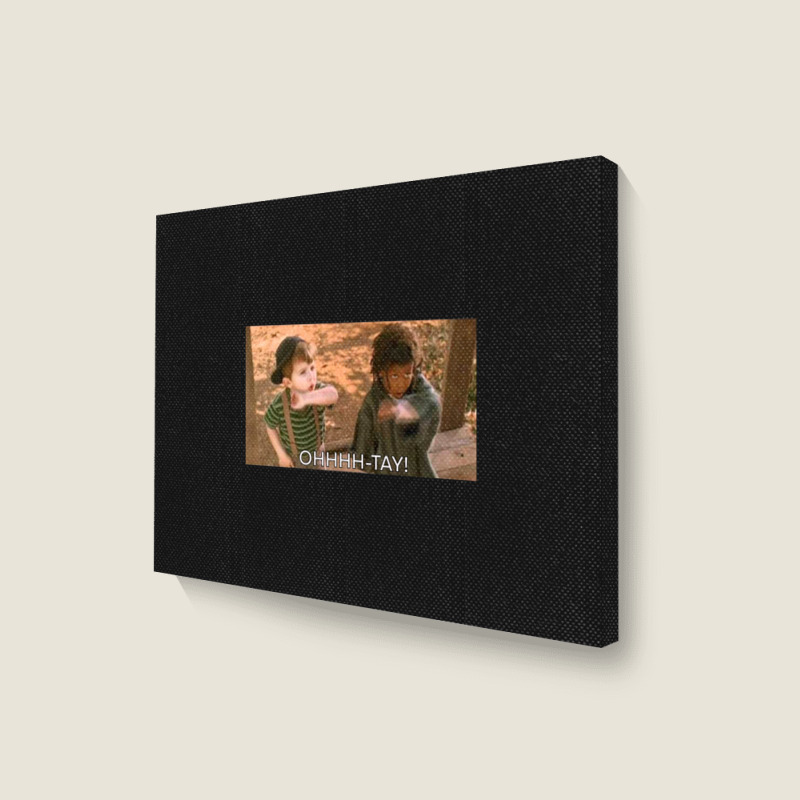 Little Rascals Otay! Cute Landscape Canvas Print | Artistshot