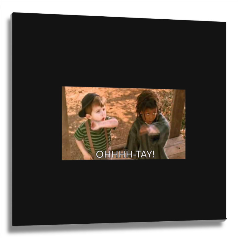 Little Rascals Otay! Cute Metal Print Square | Artistshot