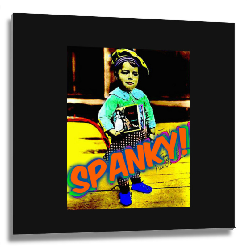 Spanky Our Gang Little Rascals Metal Print Square | Artistshot