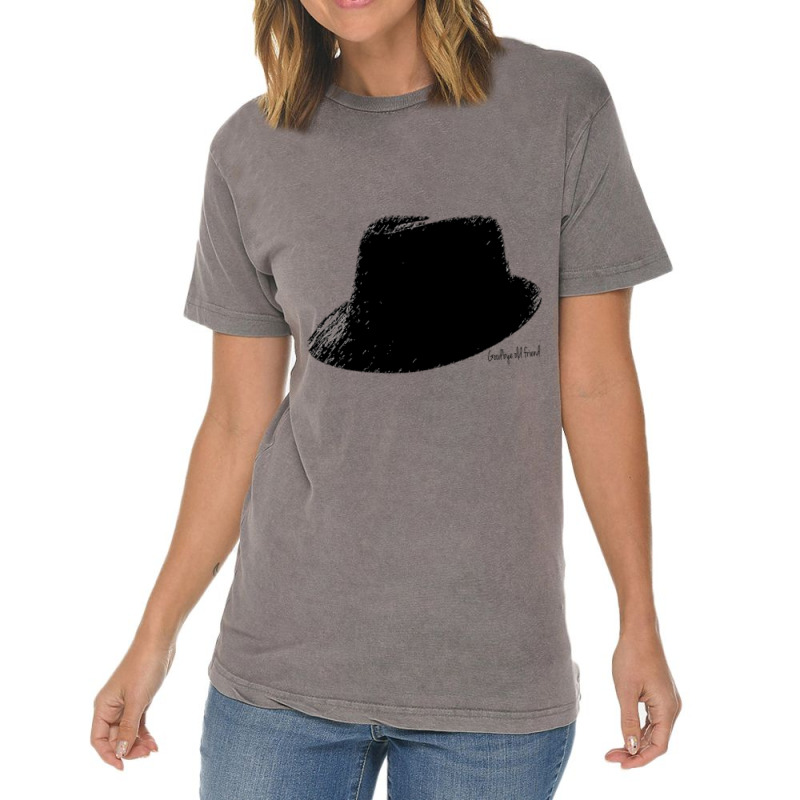 Goodbye Old Friend (leonard Cohen) Vintage T-shirt | Artistshot